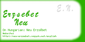 erzsebet neu business card
